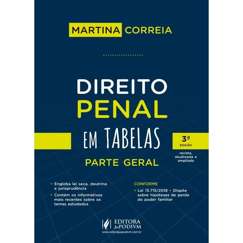 Direito Penal Em Tabelas - Parte Geral - Juspodivm