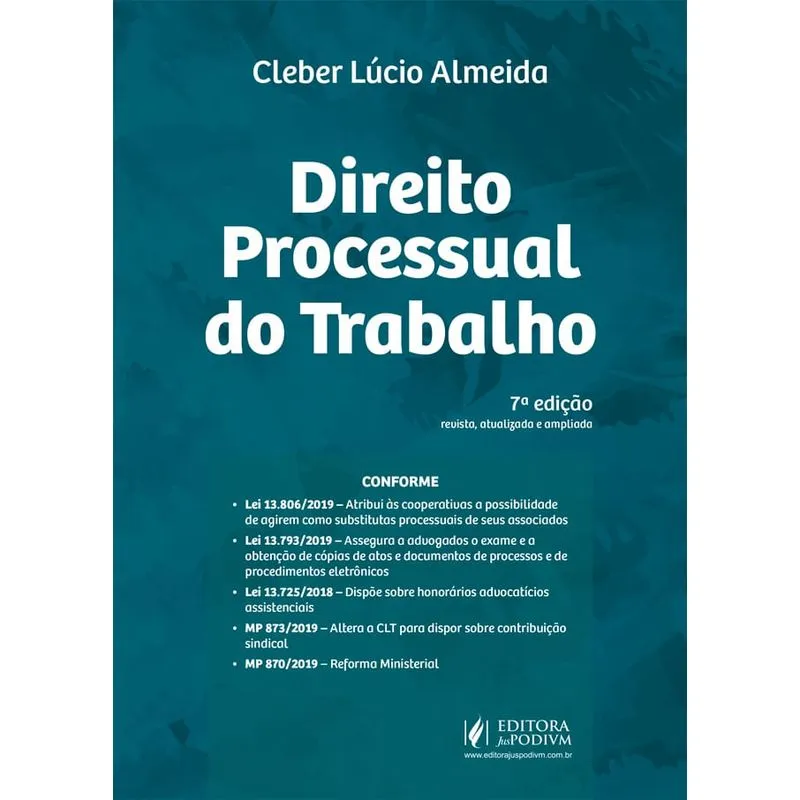 Direito Processual Do Trabalho - Cleber Almeida - Juspodivm