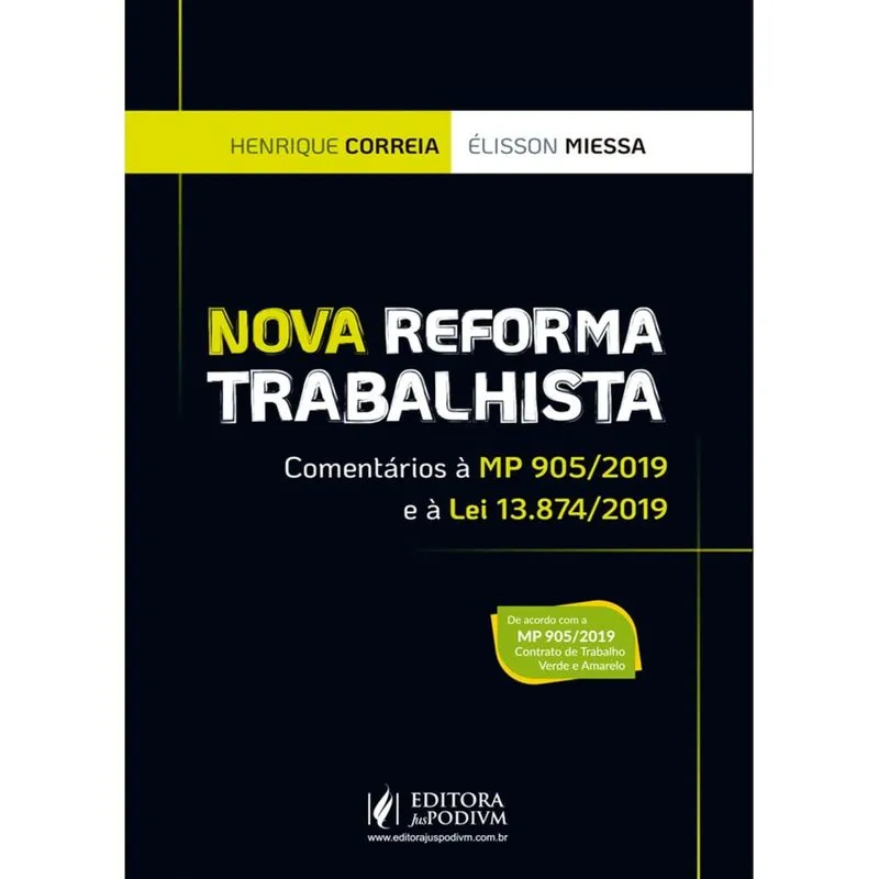 Nova reforma trabalhista