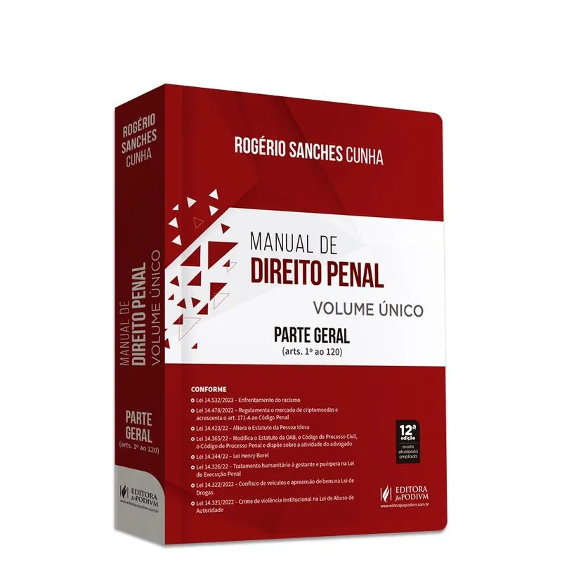 Manual De Direito Penal - Parte Geral - Volume Único (2023)