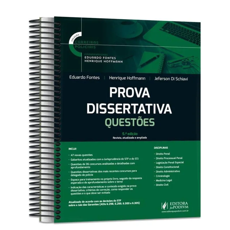 Carreiras policiais - prova dissertativa - 2023