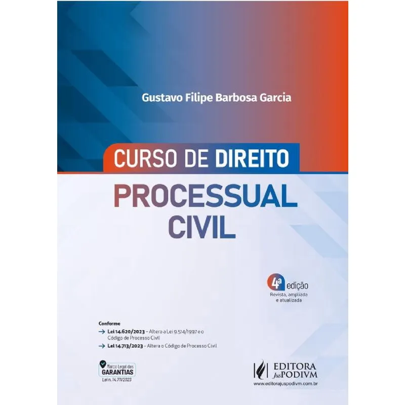 Curso De Direito Processual Civil - 4ª Edição (2024)