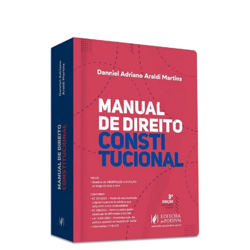 Manual de Direito Constitucional - 3ª Edição (2024)