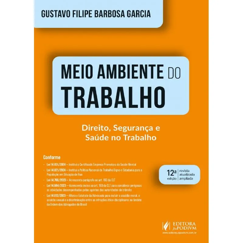 Meio Ambiente Do Trabalho - 12ª Edição (2024)