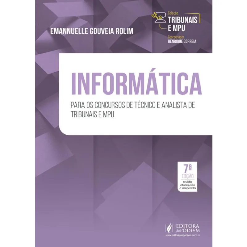 Tribunais e mpu - Informática - para Técnico e Analista - 7ª Edição (2025)