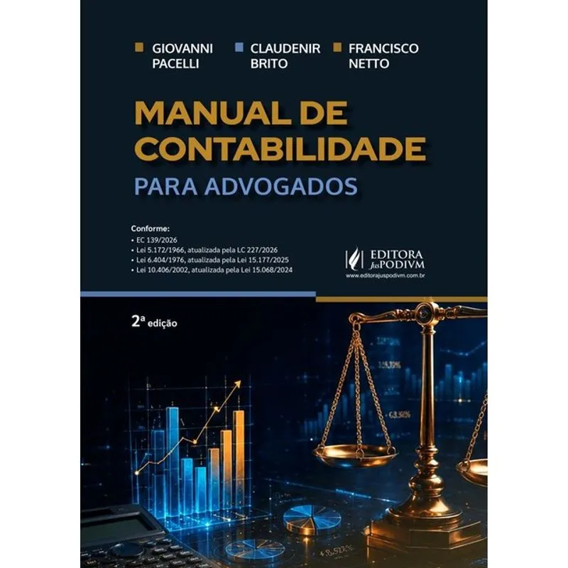 MANUAL DE CONTABILIDADE PARA ADVOGADOS - 2027