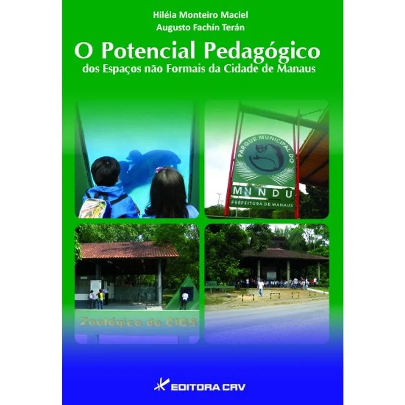 Livro - O potencial pedagógico dos espaços não formais da cidade de manaus