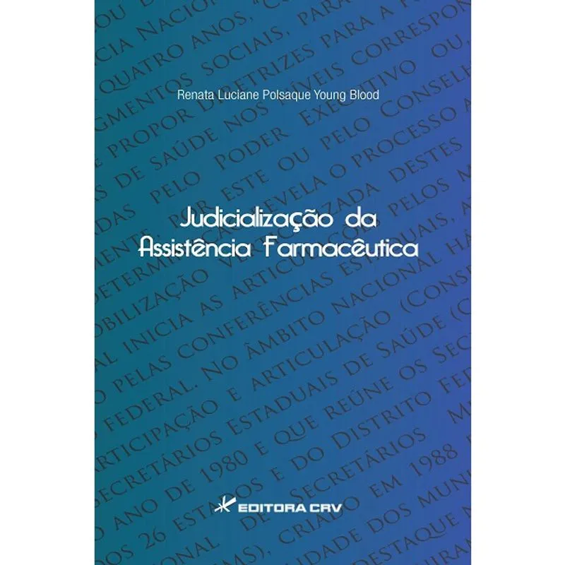 Livro - Judicialização da assistência farmacêutica
