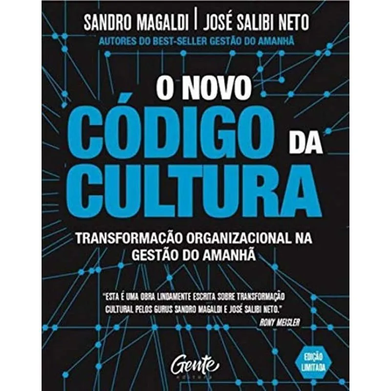 Novo Codigo Da Cultura, O - Gente