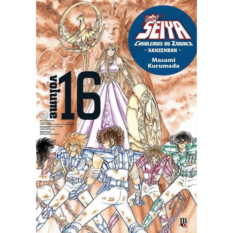 Livro Cavaleiros Do Zodíaco - Kanzenban - Vol. 16