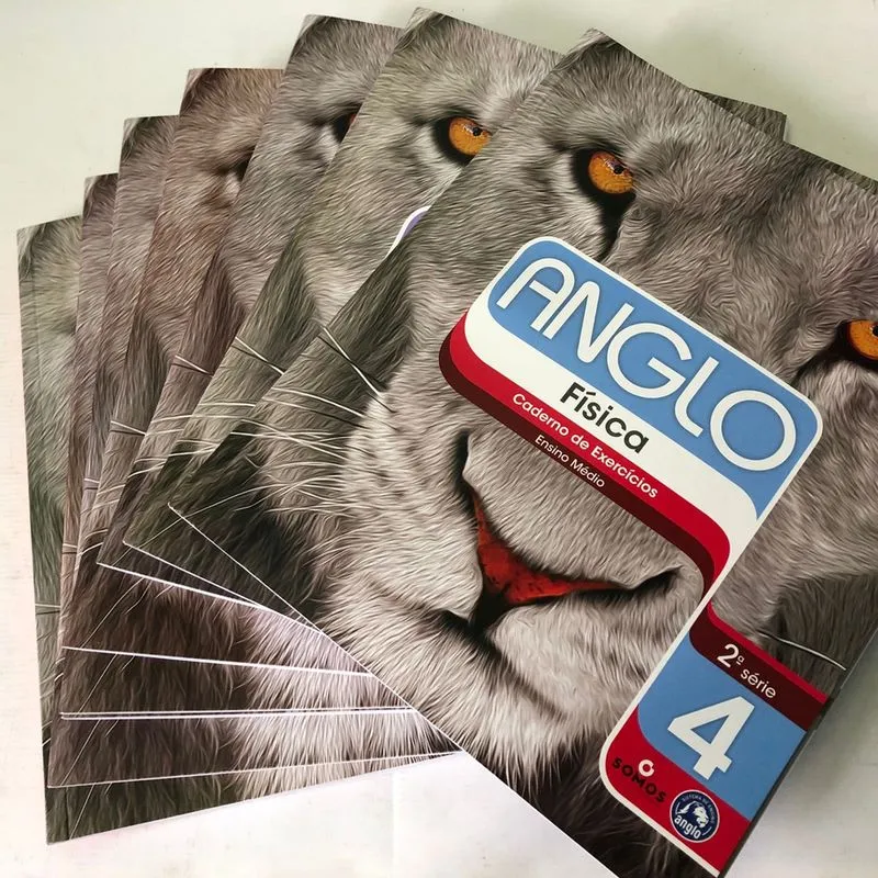Box Completo Anglo Ensino Médio Caderno exercícios 2 série 4