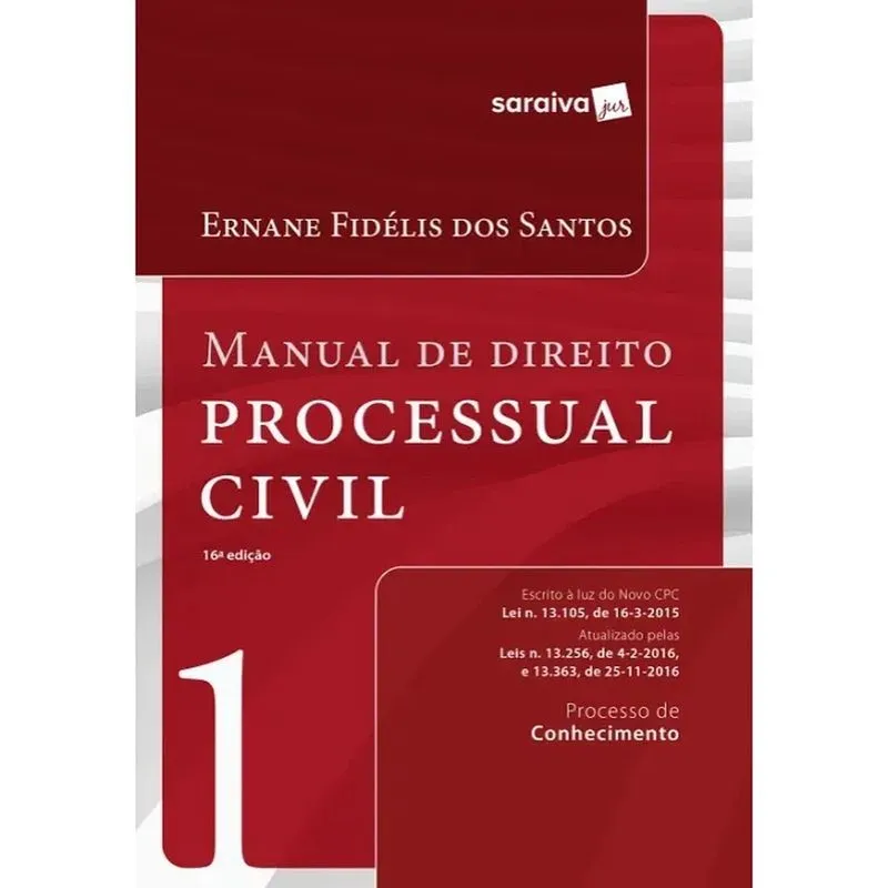 Manual De Direito Processual Civil - Vol 1 - Saraiva