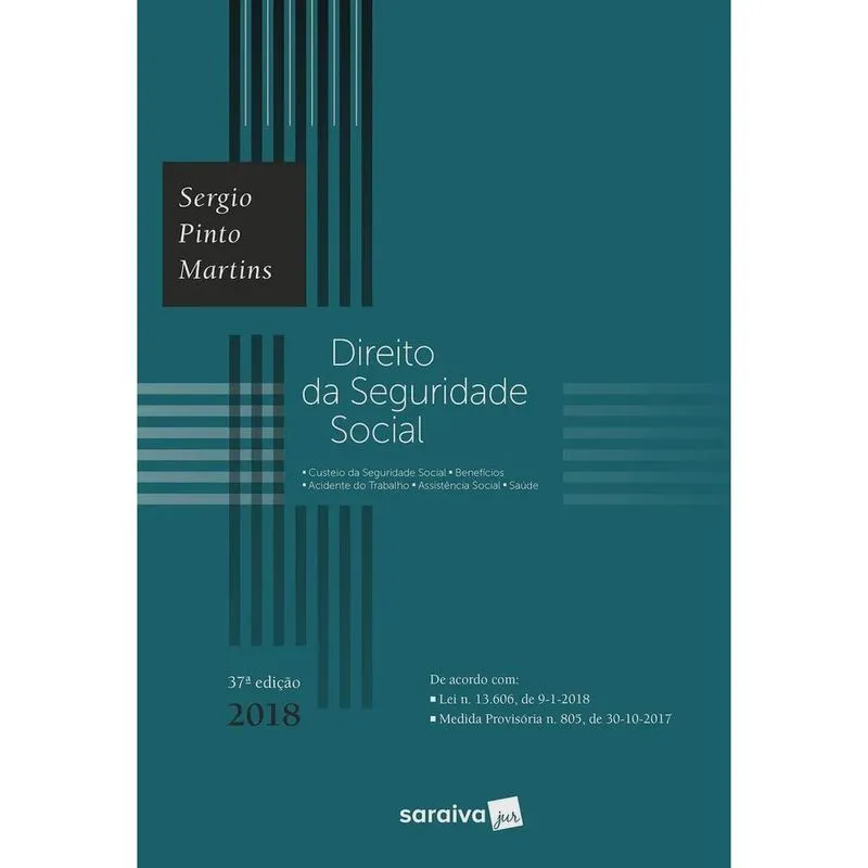 Direito Da Seguridade Social - Saraiva - 37 Ed
