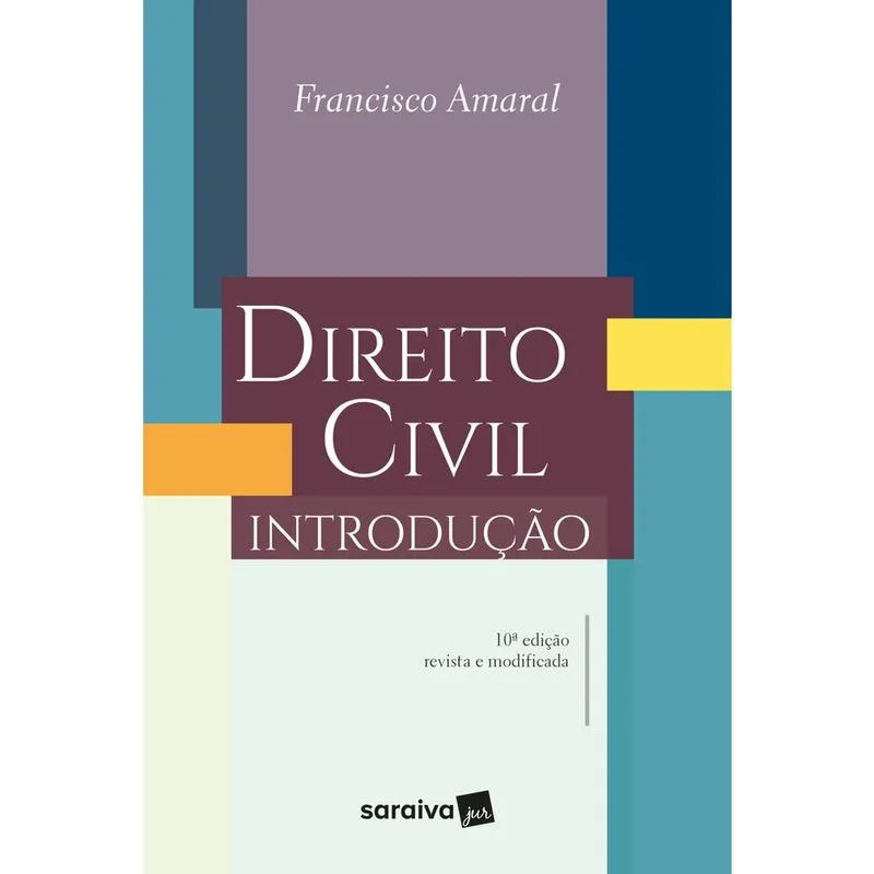 Livro - Direito civil - 10ª edição de 2018: Introdução