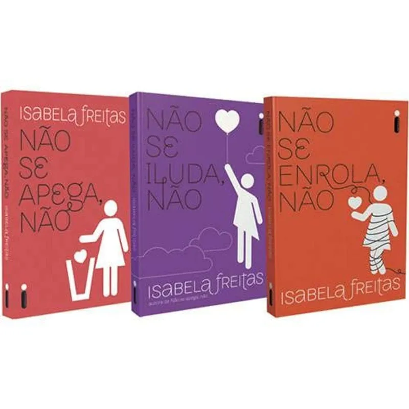 Kit 3 Livros Isabela Freitas