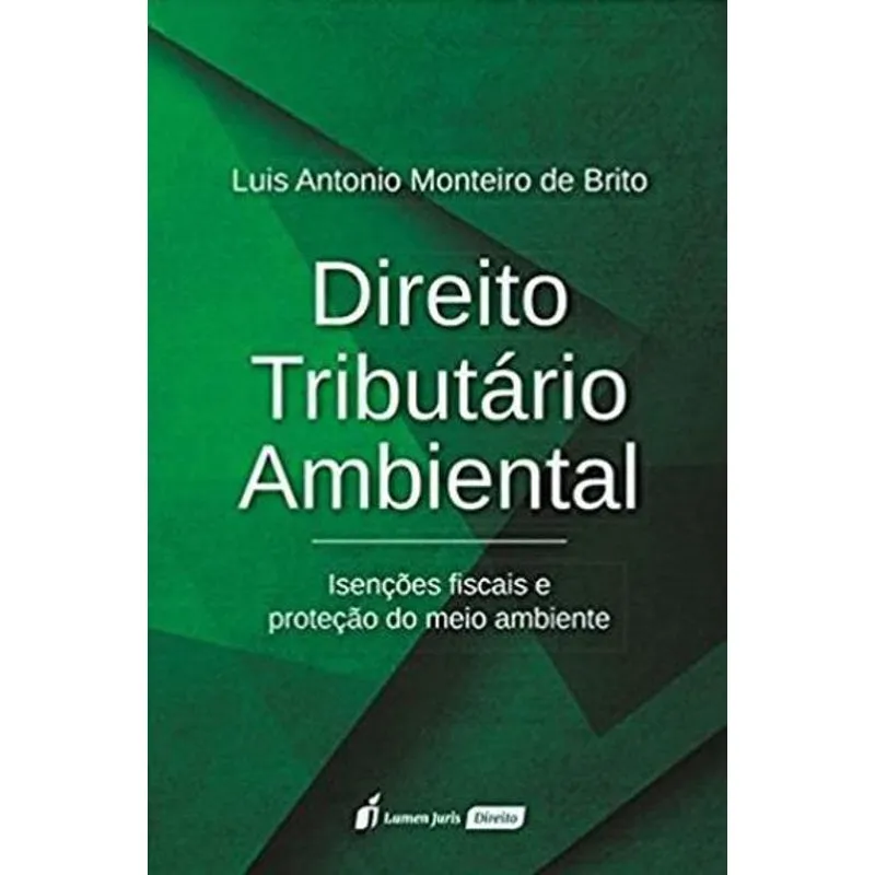 Livro Direito Tributário Ambiental