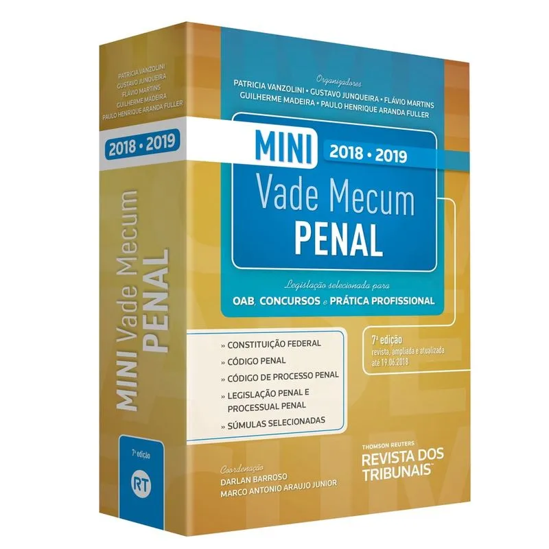 Mini vade mecum penal - 7a ed - 2018