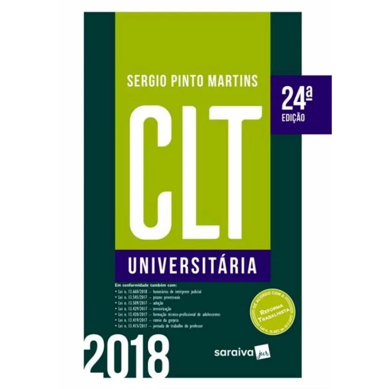 Clt Universitaria - 24ª Ed
