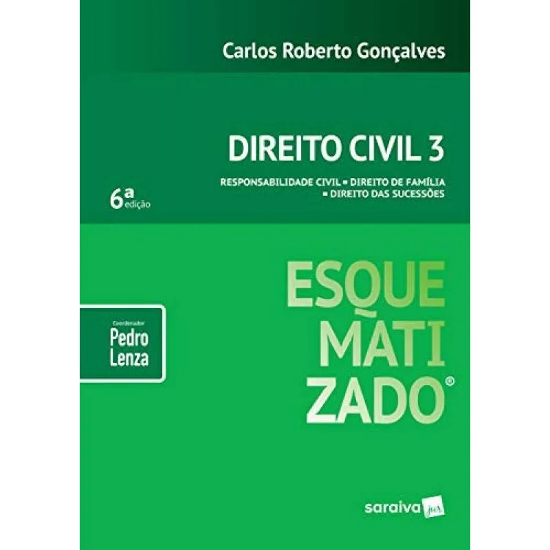 Livro Direito Civil Esquematizado®