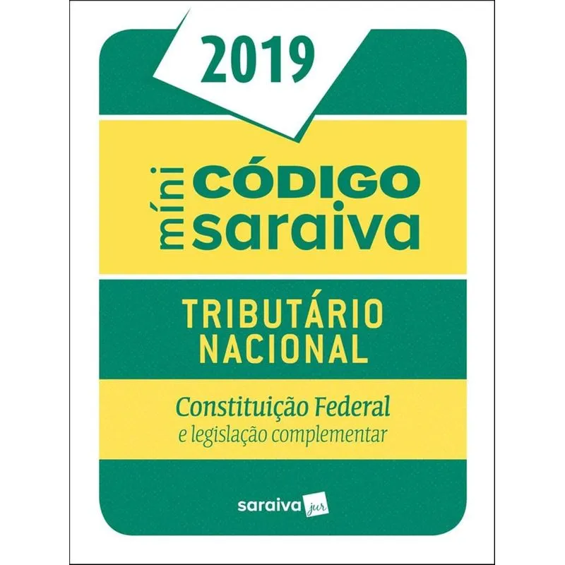 Mini Codigo - Tributario Nacional - Saraiva