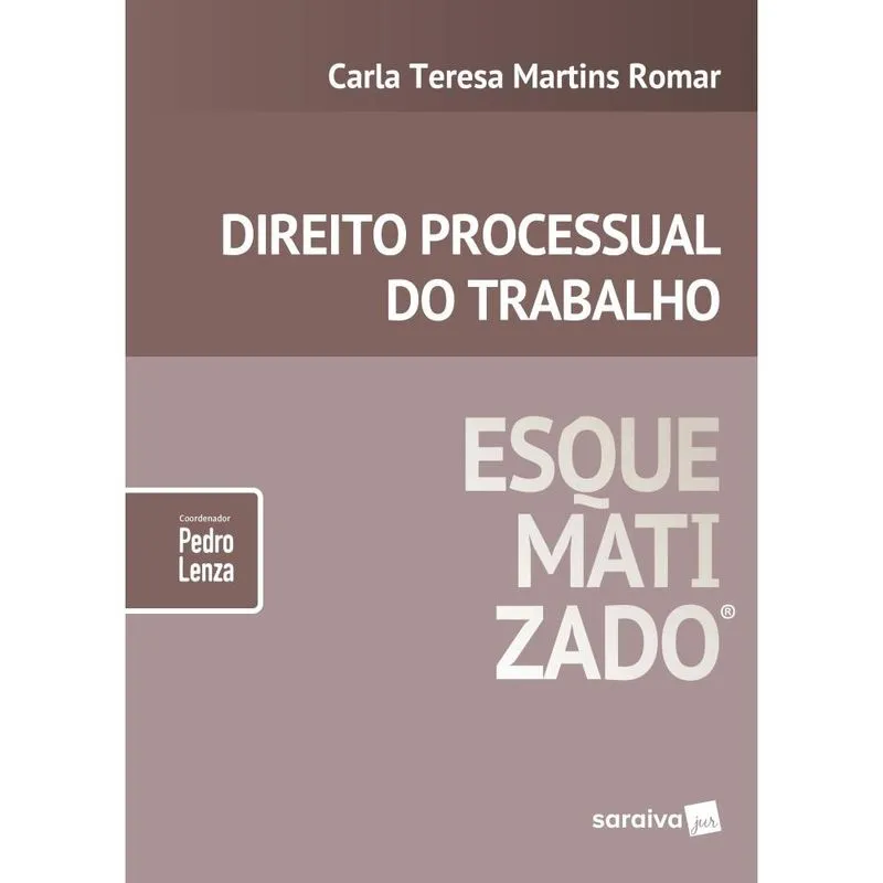 Direito processual do trabalho esquematizado - 1ª edição de 2019