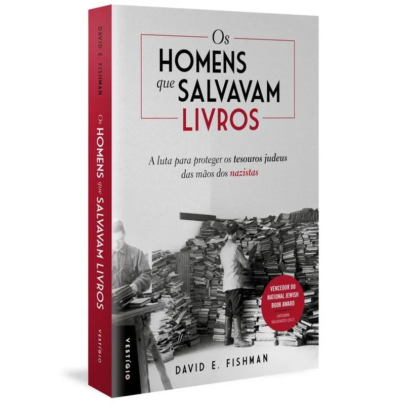 Livro - Os homens que salvavam livros: A luta para proteger os tesouros judeus das mãos dos nazistas