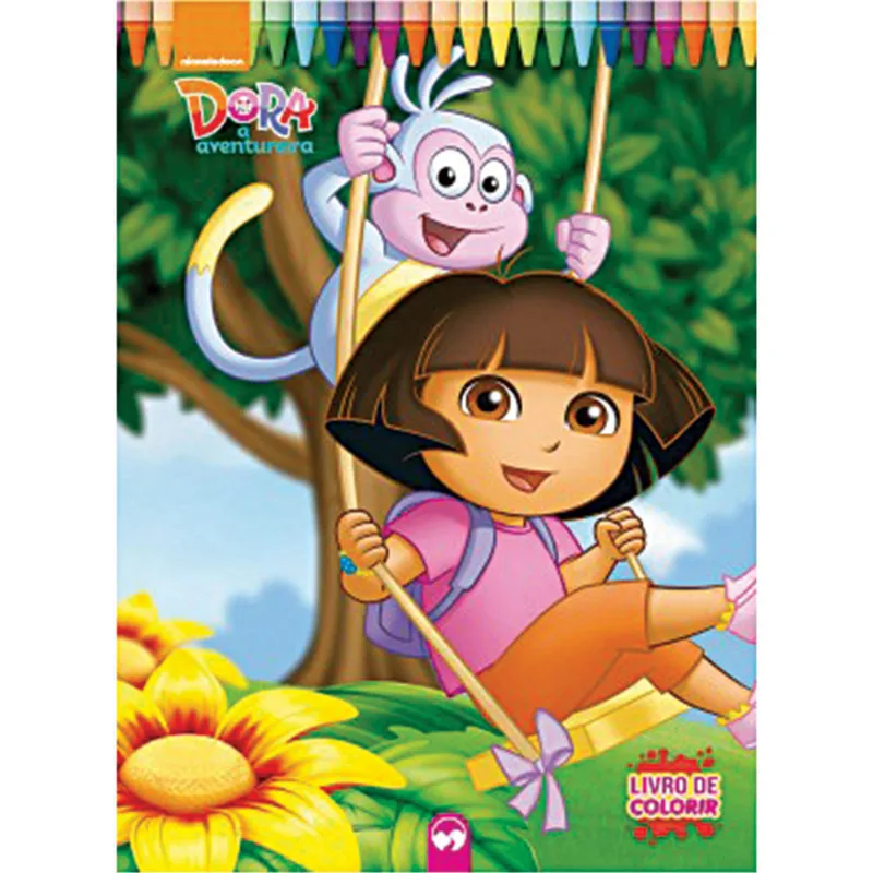 Livro Infantil Gigante Dora a Aventureira