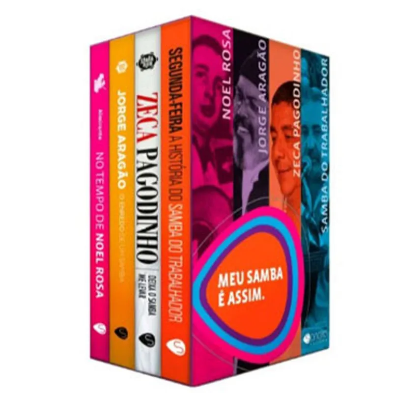 BOX MEU SAMBA É ASSIM – 4 VOLUMES
