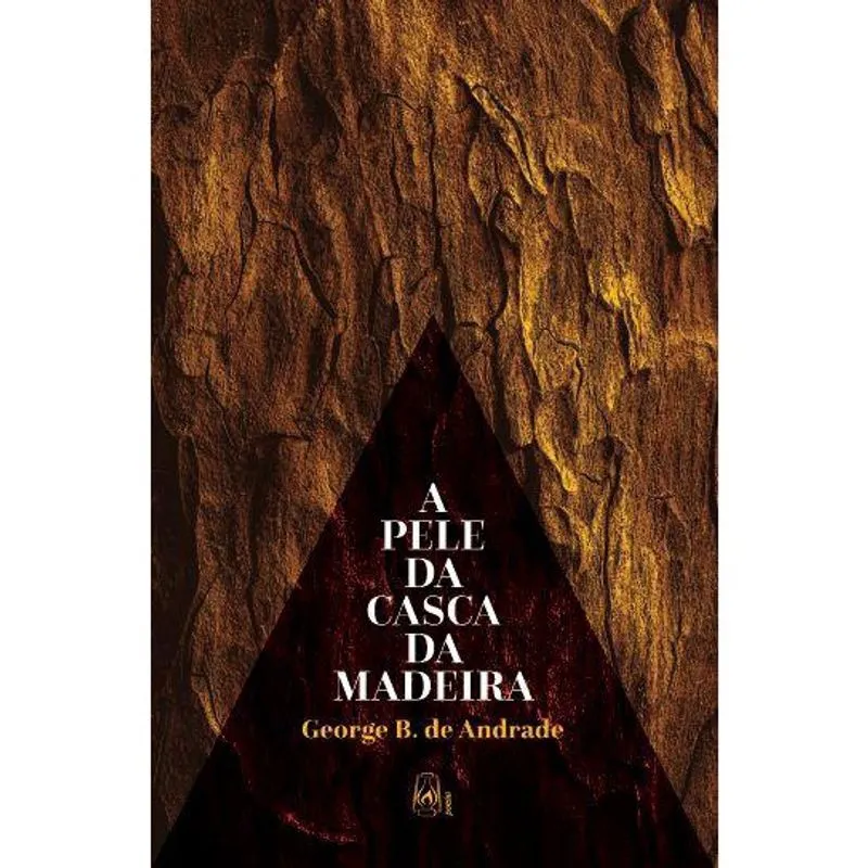 A pele da casca da madeira