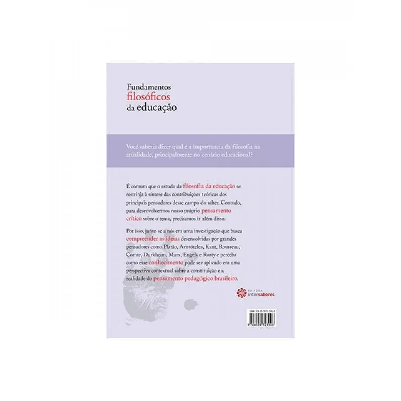 Fundamentos filosóficos da educação