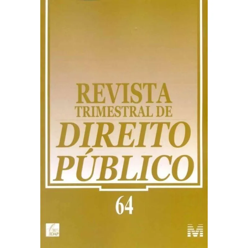 Revista Trimestral De Direito Público Ed. 64