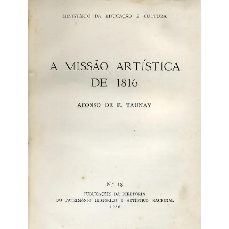 Missao Artistica De 1816,