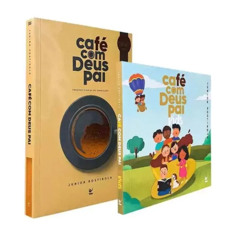Kit - Cafe Com Deus Pai E Cafe Com Deus Pai Kids