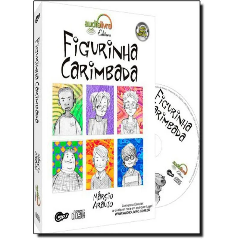 Livro Figurinha Carimbada - Audiolivro
