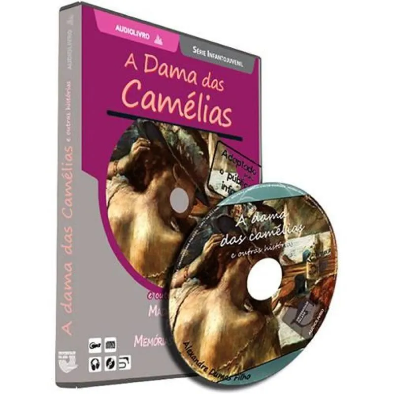 DAMA DAS CAMELIAS E OUTRAS HISTORIAS - AUDIOLIVRO,