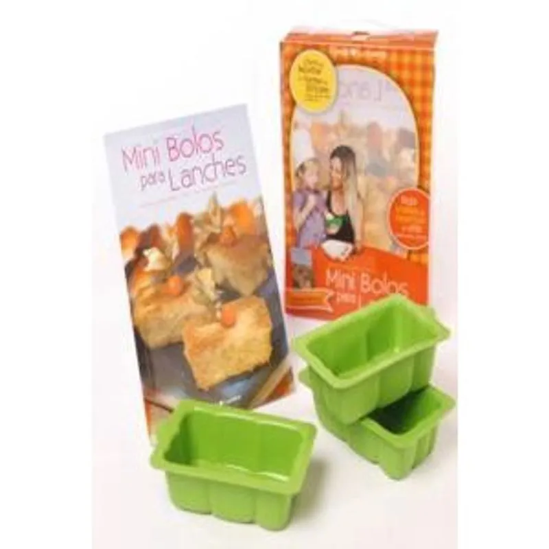 Kit mini bolos para lanches - receitas com alternativas de ingredientes fun