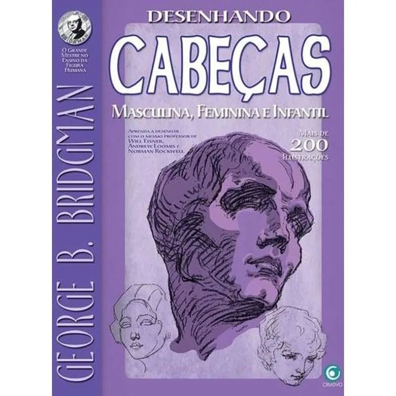 Desenhando Cabeça Bridgman - Masculina, Feminina e Infantil