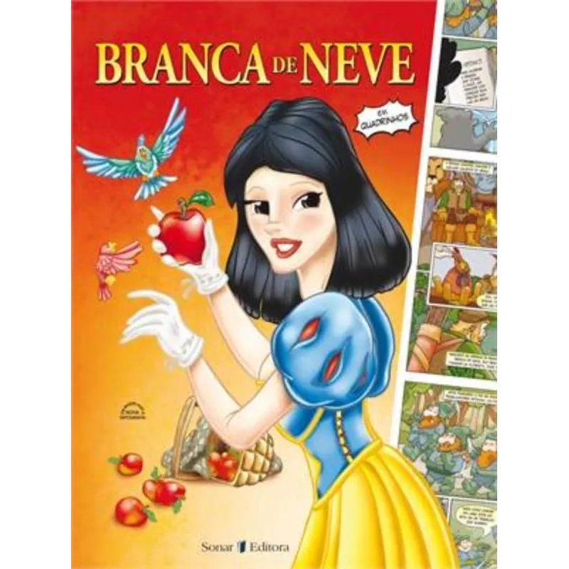 BRANCA DE NEVE EM QUADRINHOS