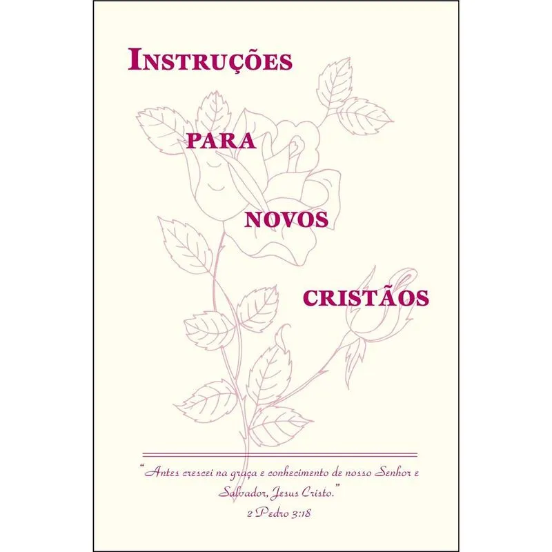 Instruções para novos cristãos