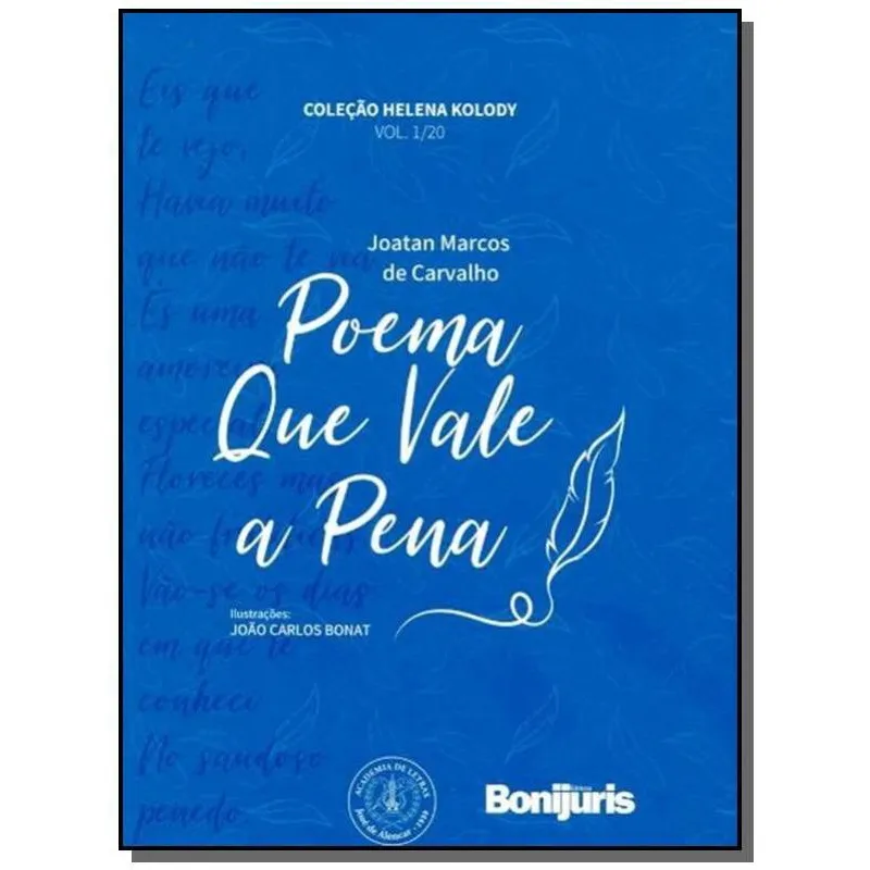 Poema Que Vale A Pena - Vol. 1 - Bonijuris