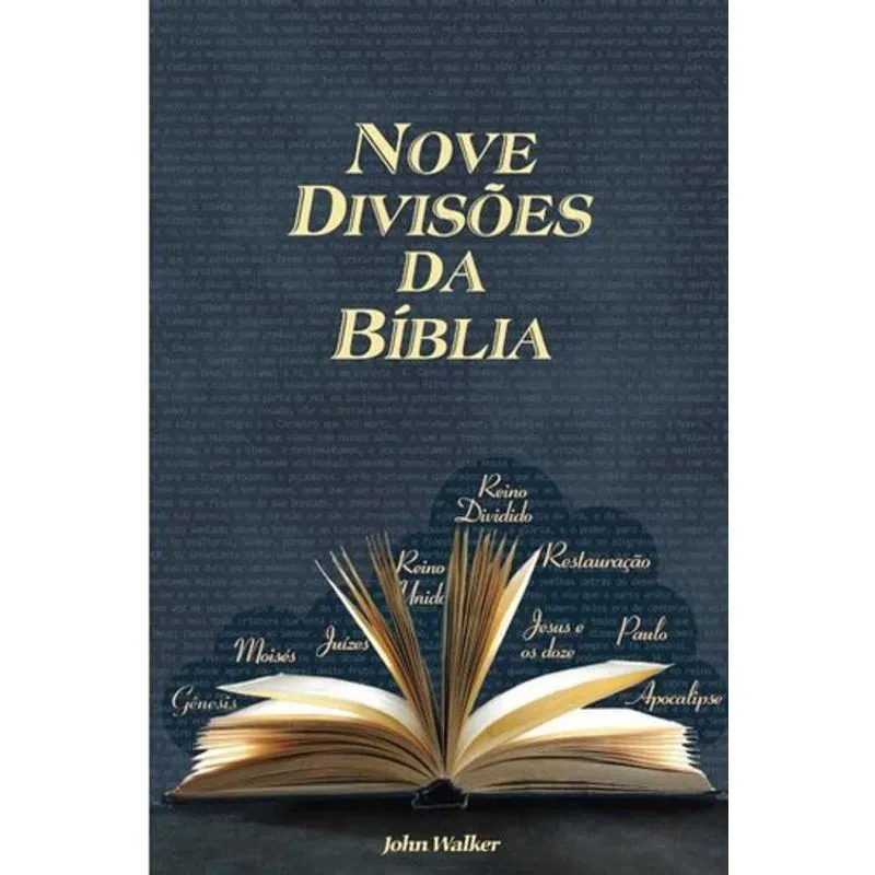Livro Nove Divisões Da Bíblia