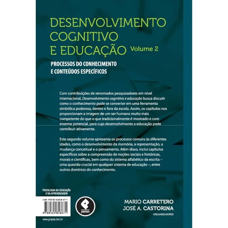 DESENVOLVIMENTO COGNITIVO E EDUCAÇÃO
