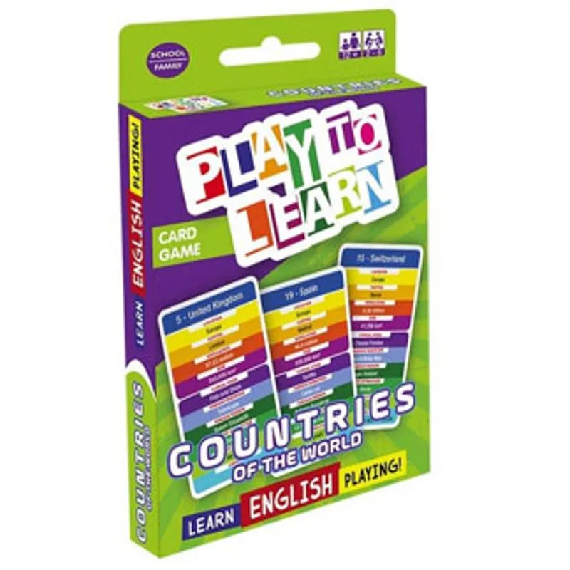 PLAY TO LEARN - COUNTRIES OF THE WORLD