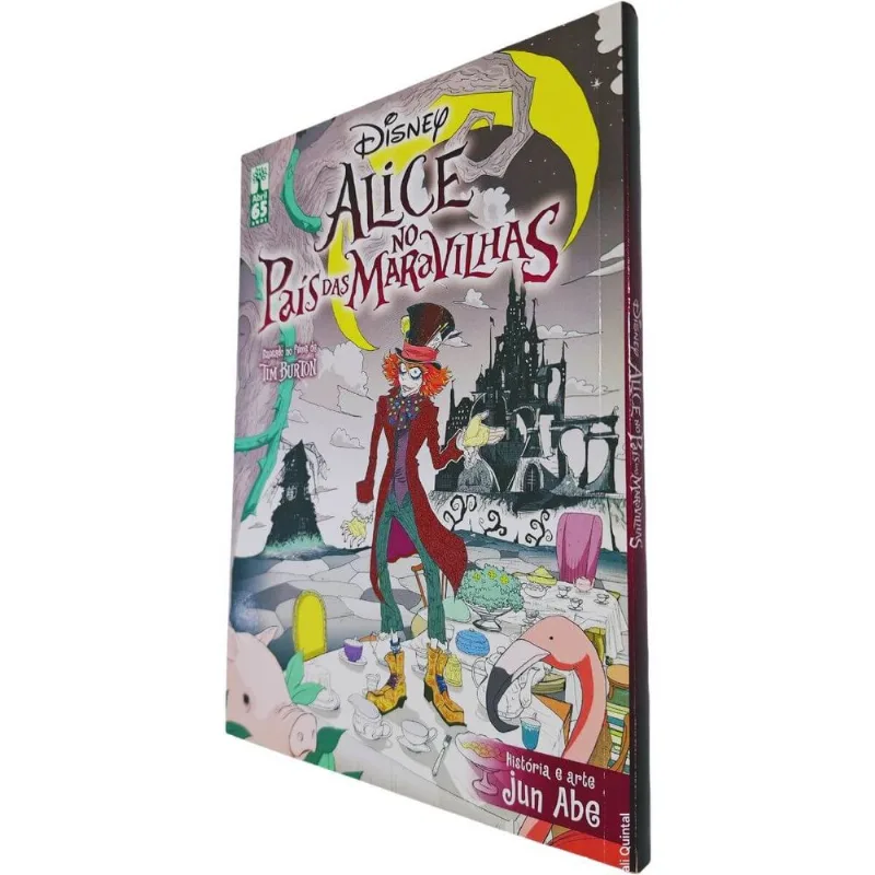 Quadrinhos Hq Gibi Graphic Novel Mangá Alice No País Das Maravilhas Volume 2 De 2 História E Arte Jun Abe