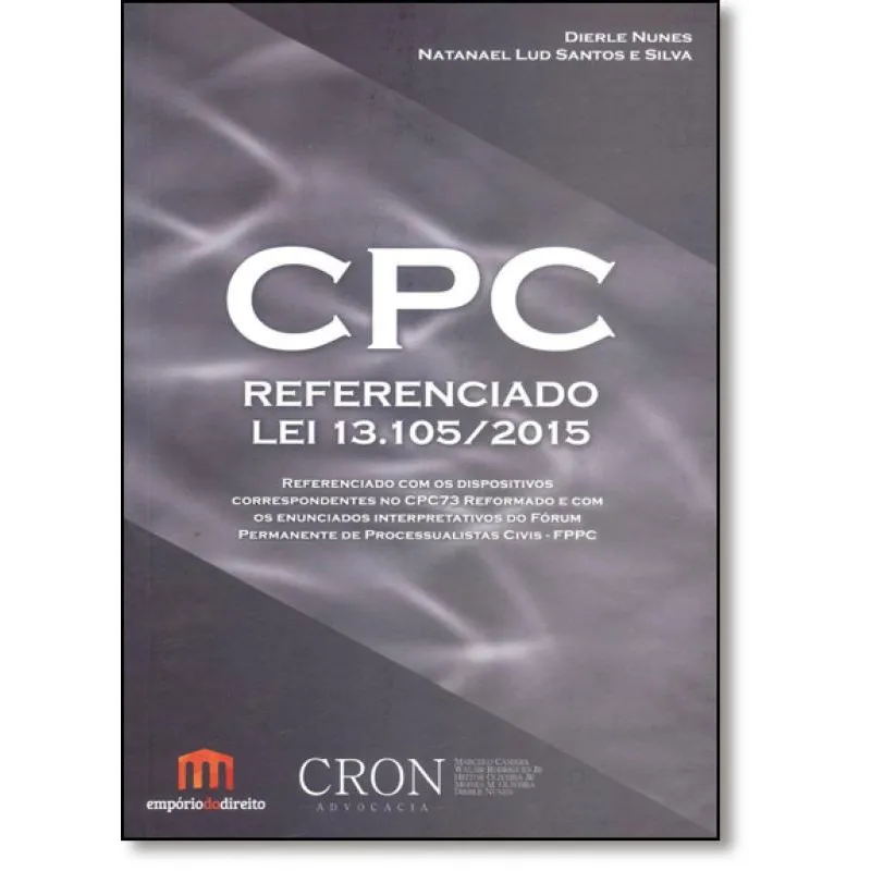 Livro Cpc Referenciado: Lei 13.105-2015
