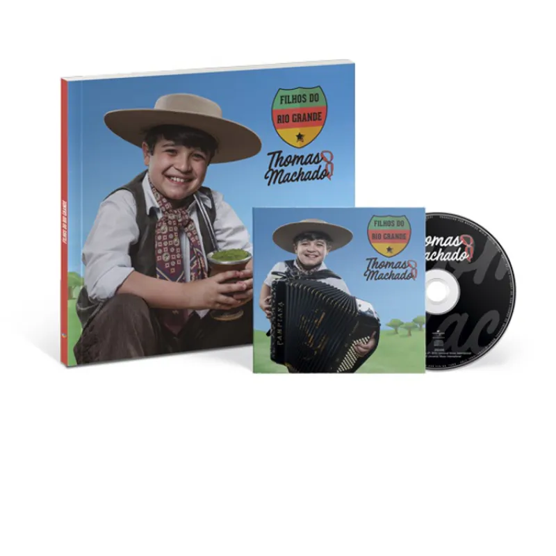 FILHOS DO RIO GRANDE - LIVRO + CD