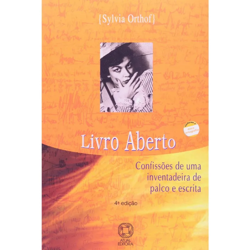Livro - Livro aberto: Confissões de uma inventadeira de palco e escrita