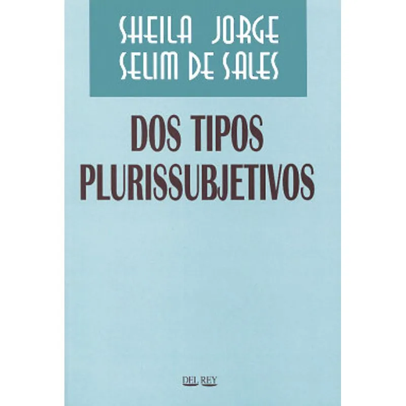TIPOS PLURISSUBJETIVOS