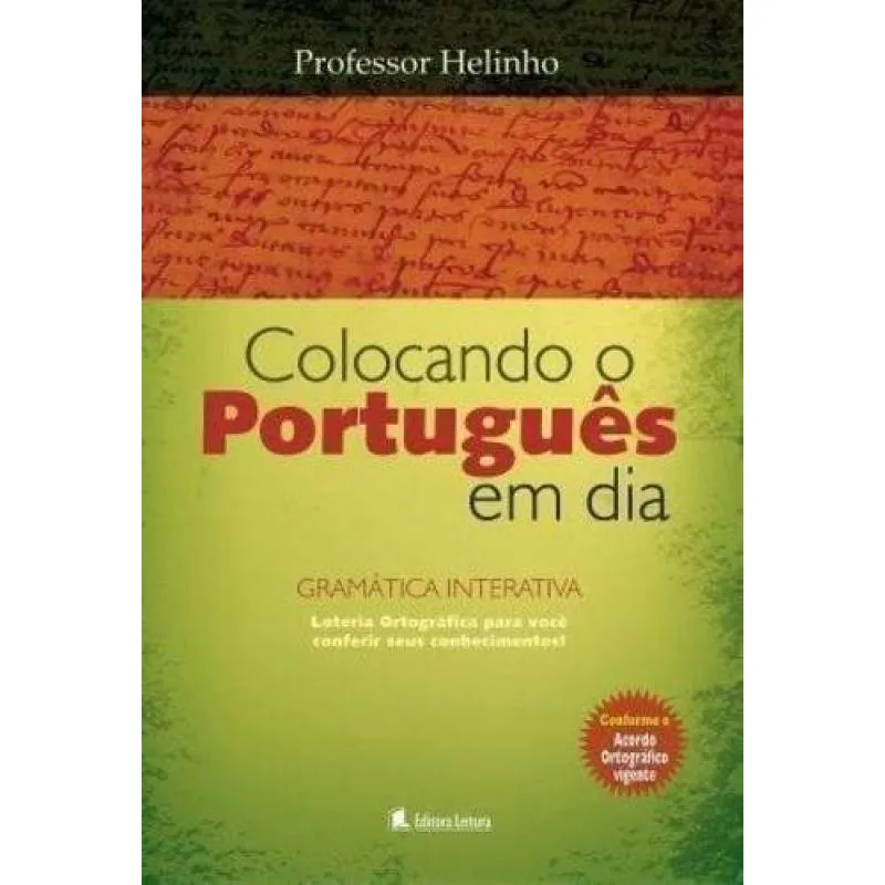 Livro Colocando O Português Em Dia