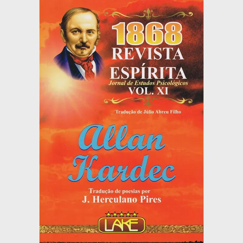 Revista Espírita 1868 Jornal De Estudos Psicológicos vol. xi